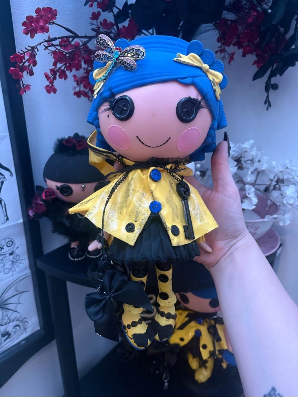 Lalaloopsy x Coraline customs